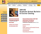Early Work - UMass Graduate Catalog