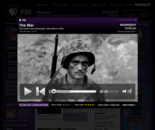 Experiments - PBS: PBS.org Redesign