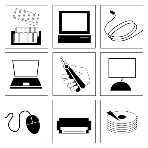 Print Design - UMass Amherst: OIT Icons