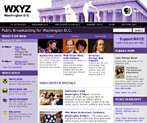 Web Design - PBS: Be More Station Prototype