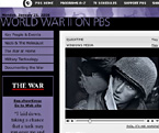 Web Design - PBS: World War II Portal Web Design - PBS: World War II Portal